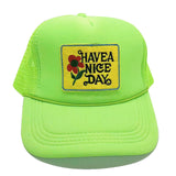 Have A Nice Day Flower Hat