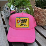 Have A Nice Day Flower Hat