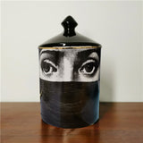 Classic Face Candle Holder / Jewelry Box