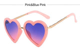 Heart Shaped Gradient Sunglasses
