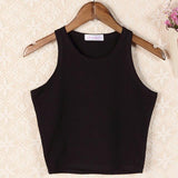 Minimal Sleeveless Sports Top