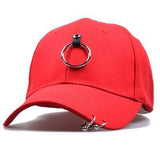 Pierced Steel Ring Cap