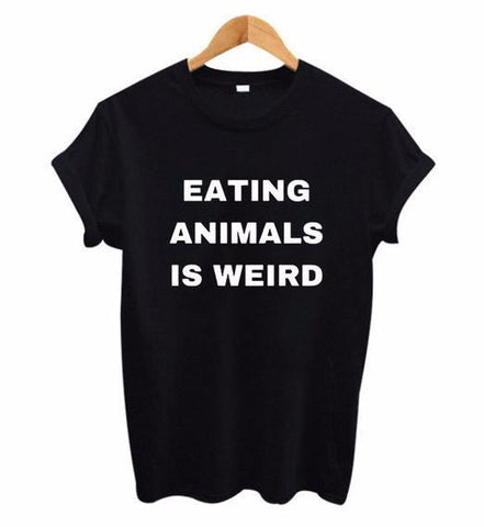 "Eating Animals Is Weird" Tee