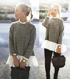 Speckled Knitted Pullover