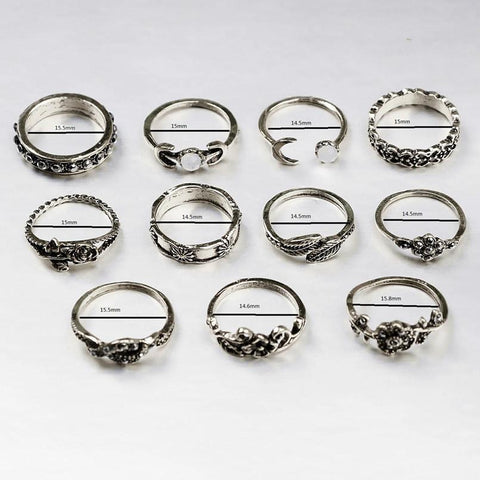 Vintage Boho Ring (11pcs/Set)