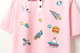 "Spaced Out" Polo Shirt