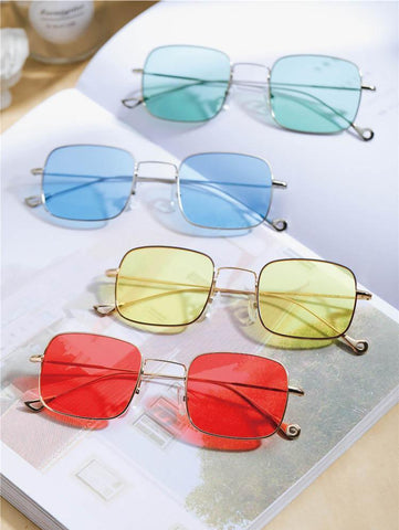 Vintage Square Tinted Shades