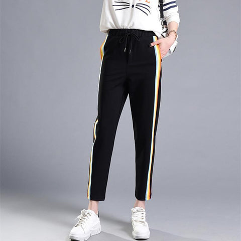 Rainbow Striped Pants – White Market