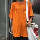 Oversized Flame Tee