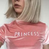 "Princess" Velvet Top