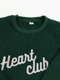 "Heart Club" Pullover