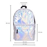 Holographic Iridescent Backpack
