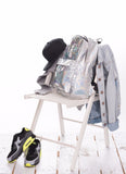Holographic Iridescent Backpack