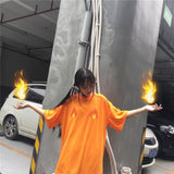 Oversized Flame Tee