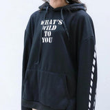 "What's Wild To You?" Oversized Hoodie