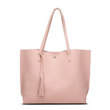 Basic Everyday Faux Leather Tote