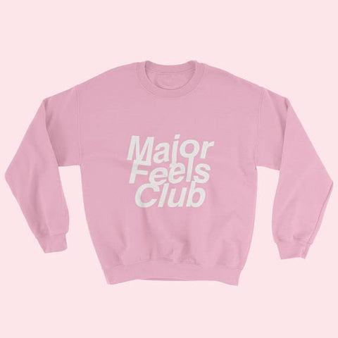 "Major Feels Club" Sweater