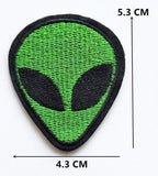 Alien Iron On Patches