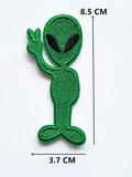 Alien Iron On Patches