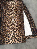 Leopard Wide Legged Trousers