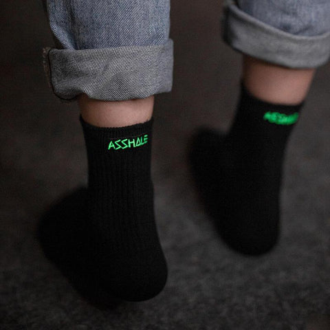 Glow In The Dark Profanity Socks