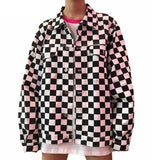 "Vices" Checkered Jacket