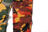 Two-Tone Colored Camo Pants