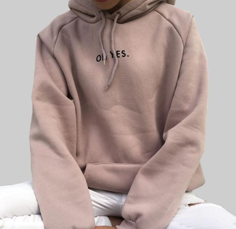 "Oh Yes" Oversized Hoodie