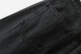 Asymmetrical Zip Up Jeans