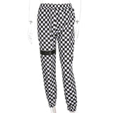 Checkered Racer Trouser