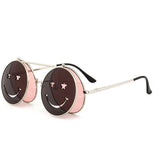 Happy Face Smiley Round Shades