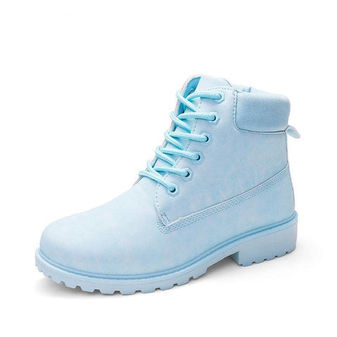 Suede Pastel Boots