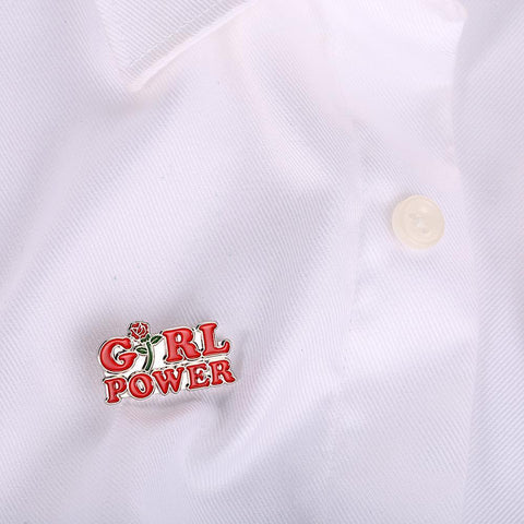 "Girl Power" Pins