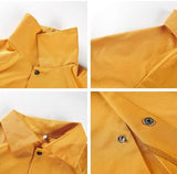 Cropped Orange Nylon Jacket
