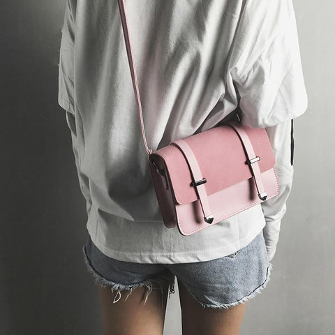 Vegan Leather Shoulder Bag