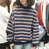 Oversized Wool Striped Sweater