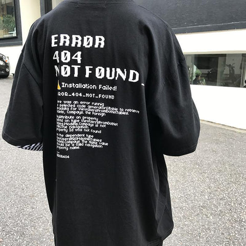 Error 404 Not Found Tee