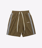 Checkered Striped Shorts