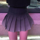 Gradient Grid Skirts
