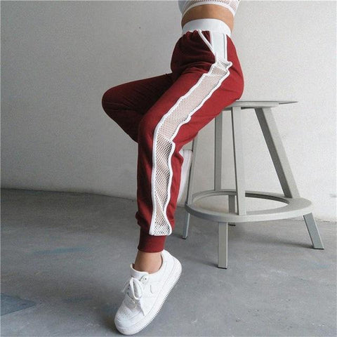 Side Meshed Sport Trousers