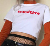 "Sensitive" Tee