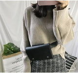 Vegan Leather Belt Bag / Shoulder Bag