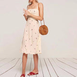 Vintage Cherry Midi Dress