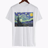 "Starry Night" Classical Art Tee