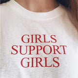 "Girls Support Girls" Tee