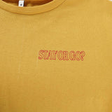 "Should I Stay Or Should I Go" Tee