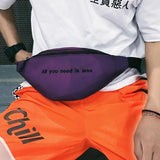 "All You Need Is Less" Waist Bag