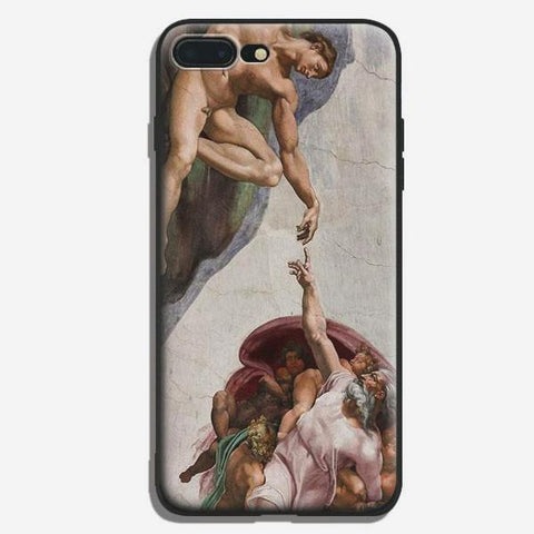 Michelangelo Creation iPhone Case