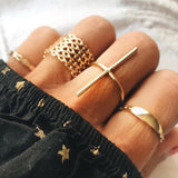 7 Piece Stackable Ring Set