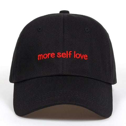 "More Self Love" Embroidered Baseball Cap